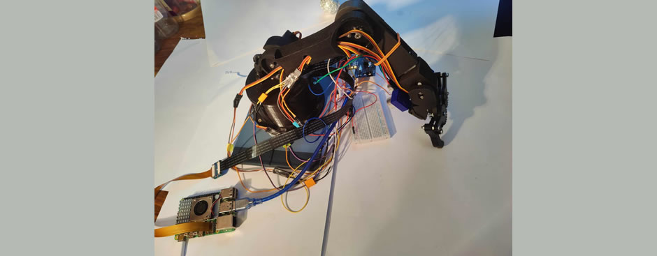 ÚJRAHASZNOSÍTHATÓ SZEMETET VÁLOGATÓ ROBOTKAR